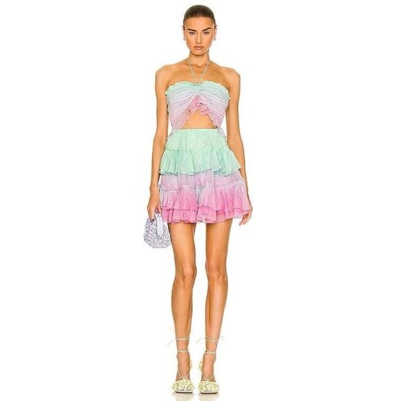 ROCOCO SAND Pax Mini Dress Tricolor